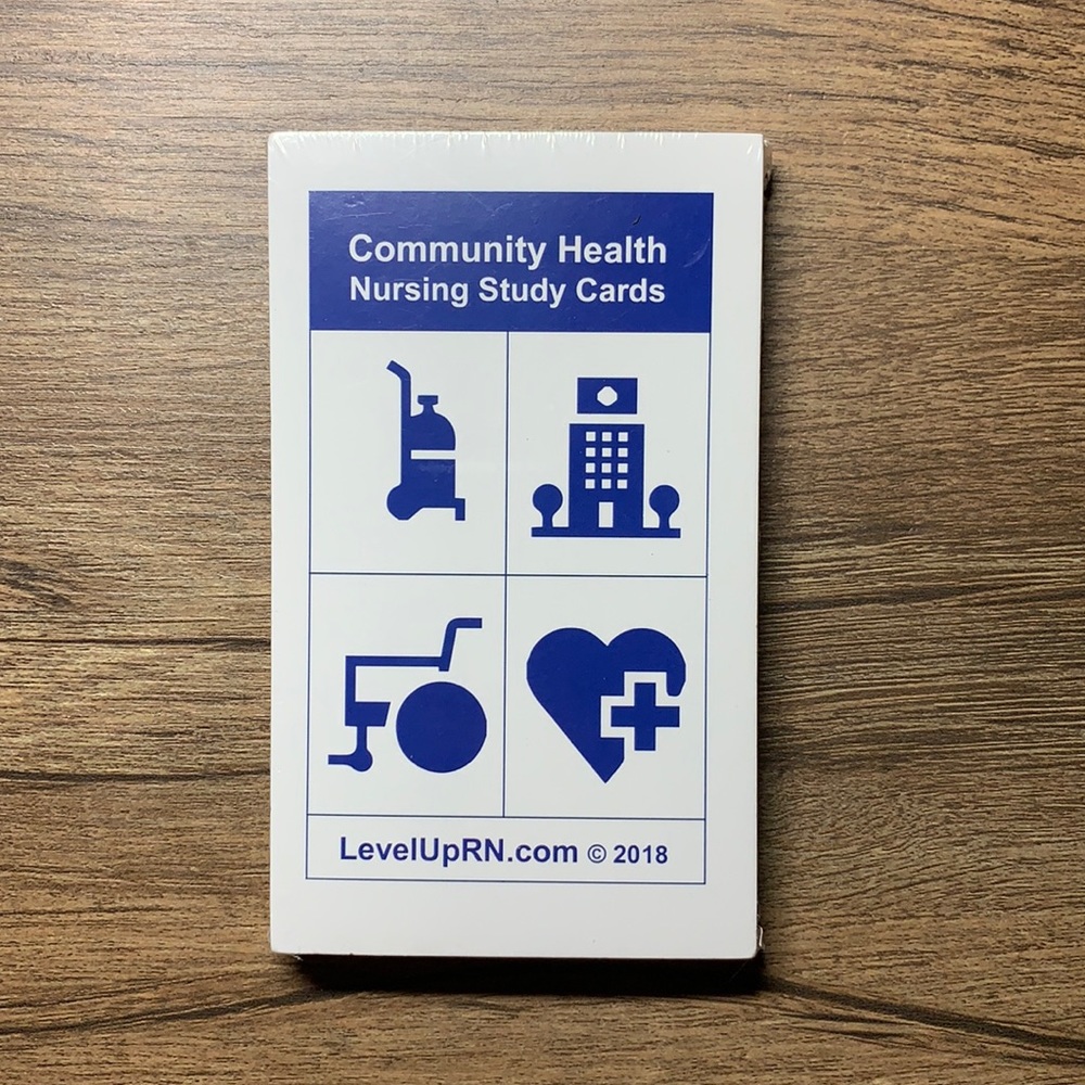 Levelup Rn Cathy Parkes Community Health cards